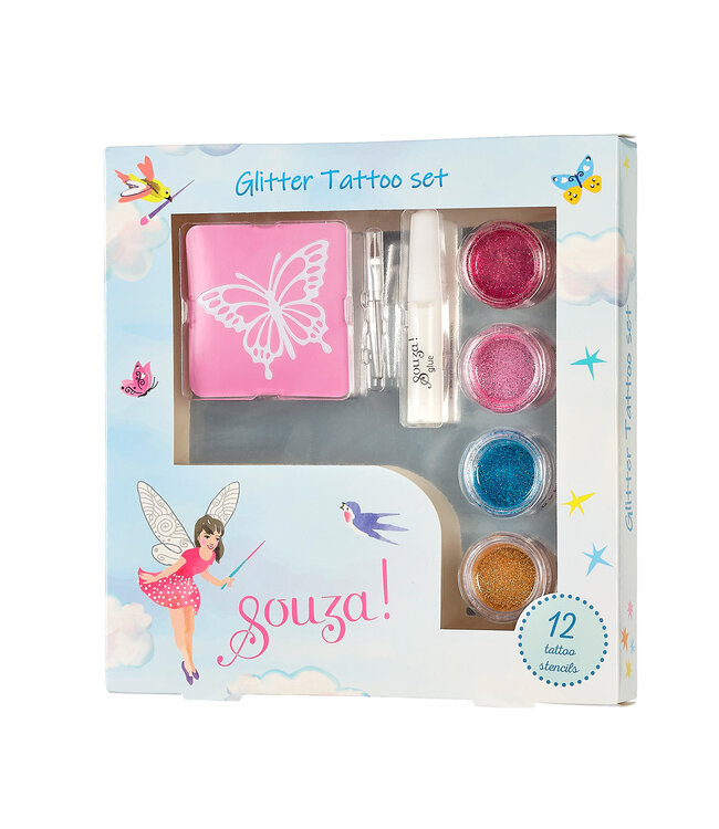 Souza Glitter tattoo set