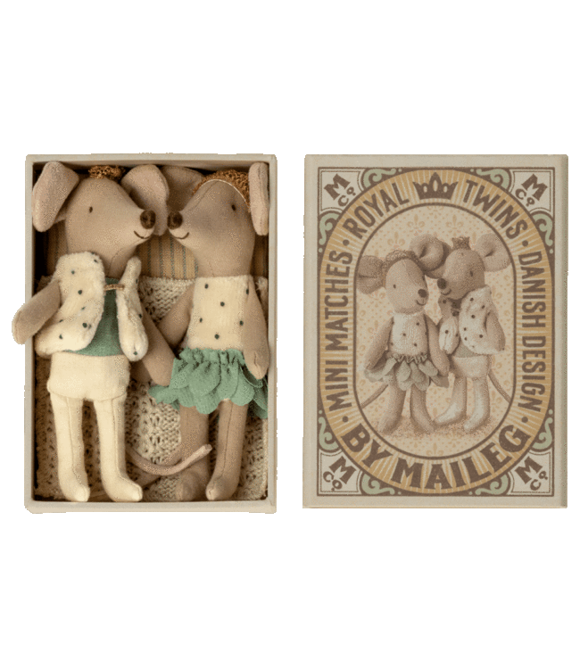 Maileg Koninklijke Tweelingmuizen Zusje en Broertje