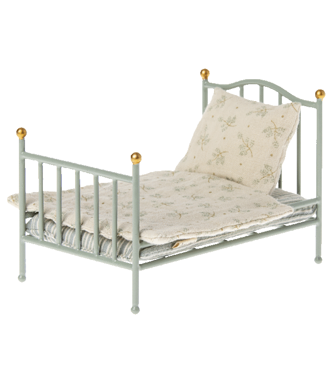 Maileg Vintage bed  Muis Mint