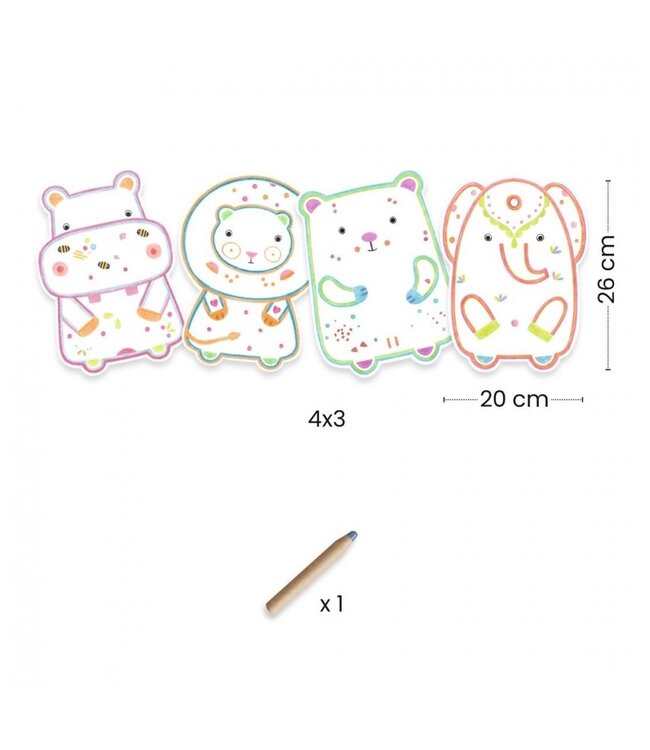 Djeco Magisch Kleuren Olifant