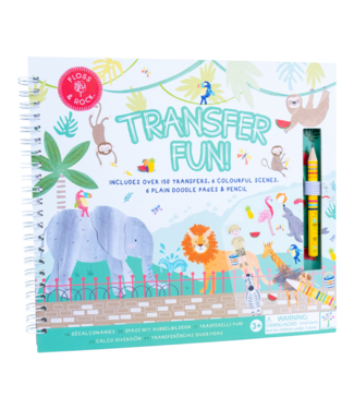 Floss & Rock Sticker/Transfer Boek Jungle