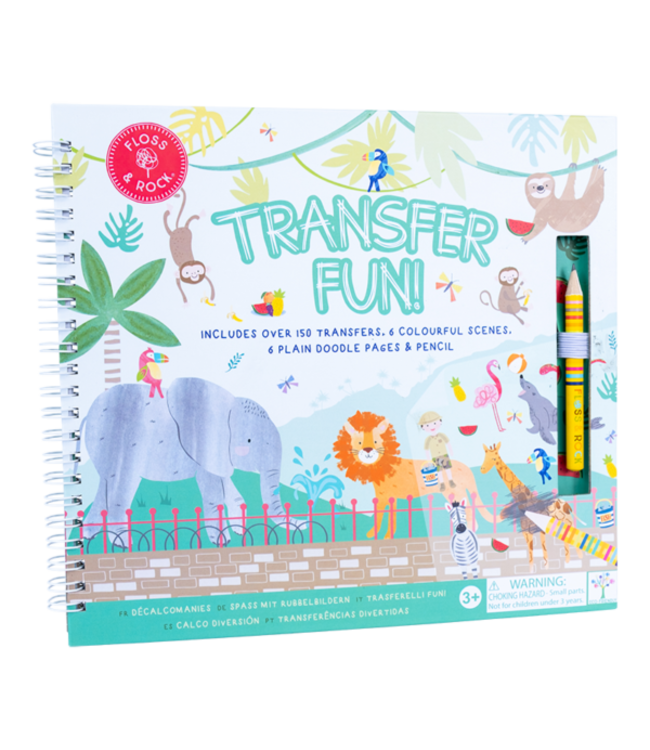 Floss & Rock Sticker/Transfer Boek Jungle