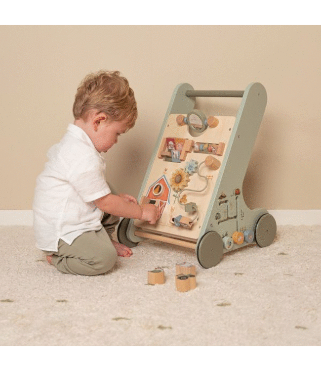 Little Dutch Activiteiten Loopwagen Little Farm