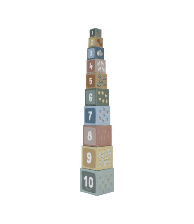 Little Dutch Kartonnen Stapeltoren Little Farm