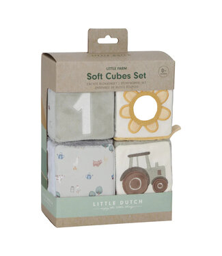 Little Dutch Soft Cubes Farm