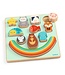 Djeco Puzzel Dieren Rainbow