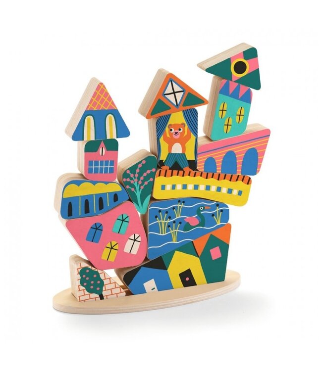 Djeco Spel Ze Staka Boom