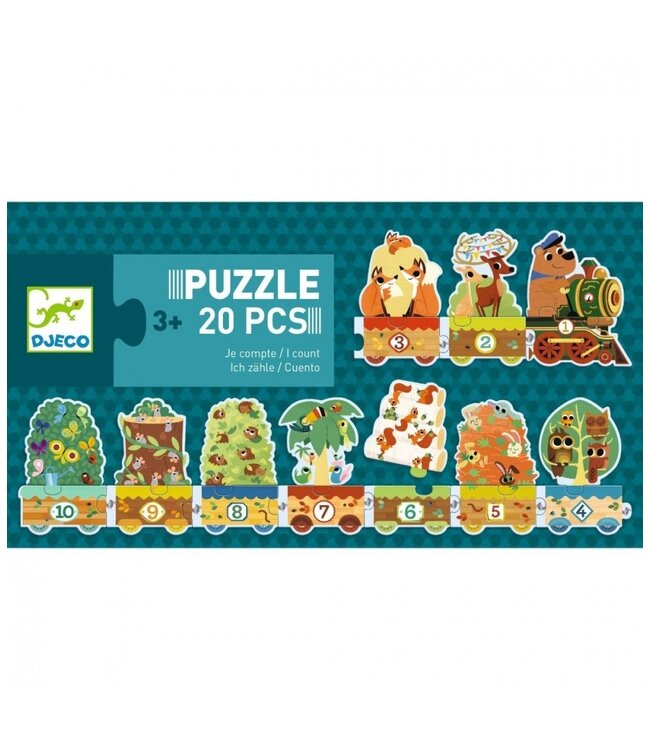 Djeco Puzzel Trio Tellen