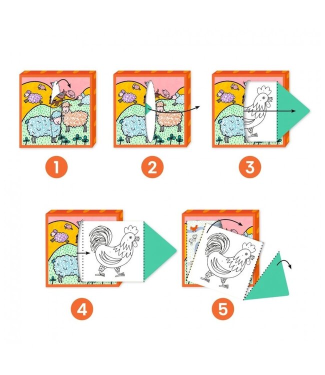 Djeco Color Dis Boerderij