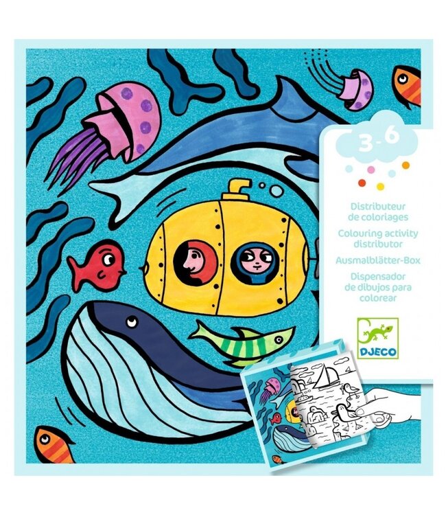 Djeco Color Dis Oceaan