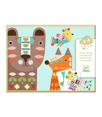 Djeco Knutselset Papieren Dieren