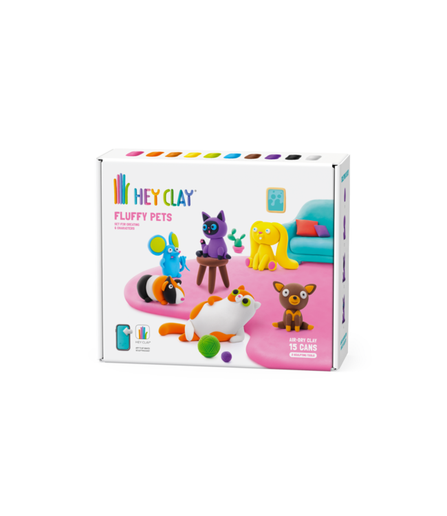 Hey Clay Set 15 Huisdieren