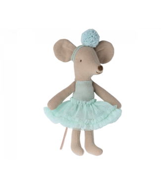 Maileg Ballerina muis, zusje - Licht mint