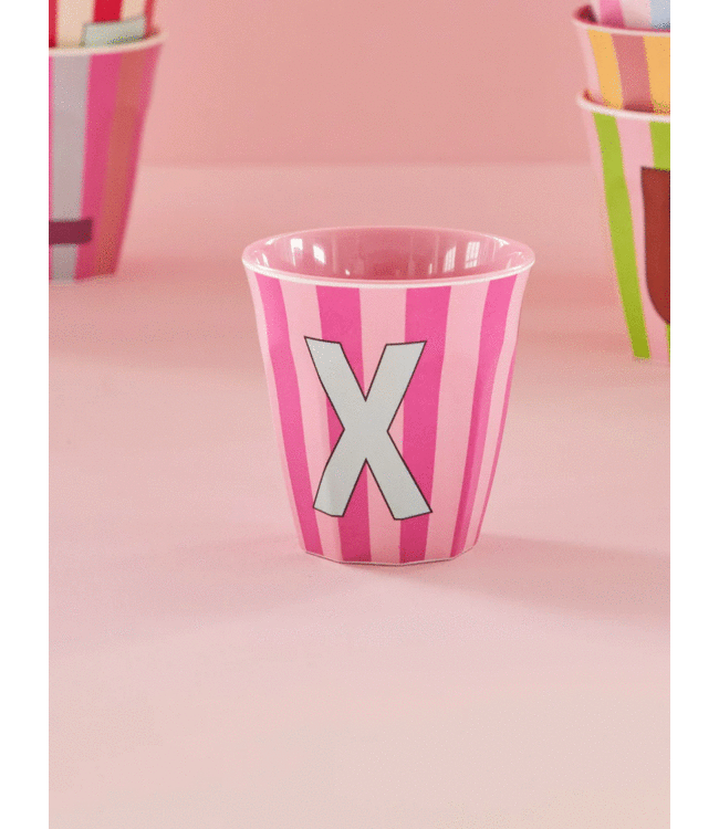 Rice Letter Beker Streep X