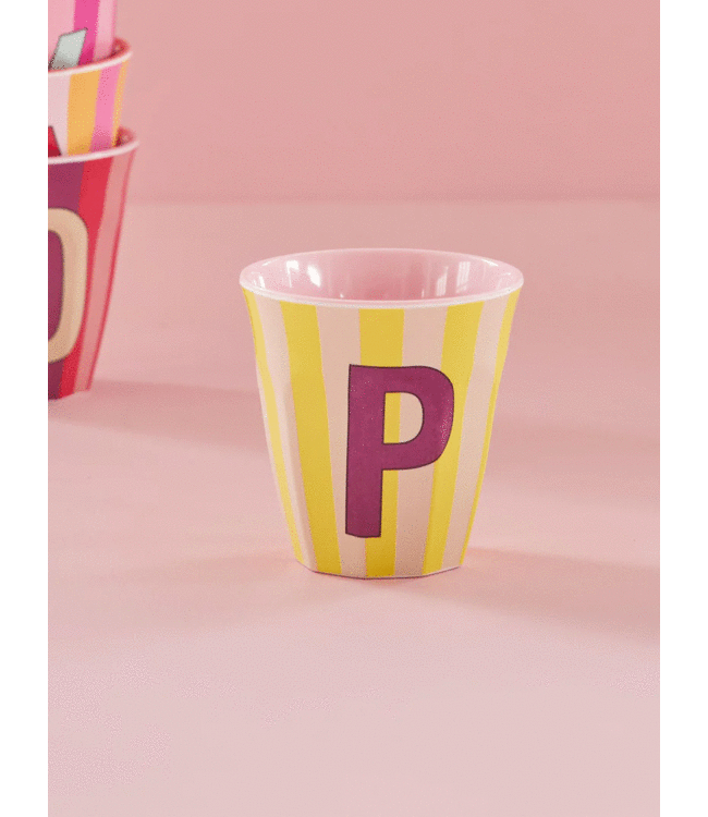 Rice Letter Beker Streep P