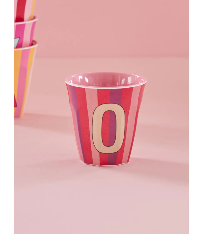 Rice Letter Beker Streep O