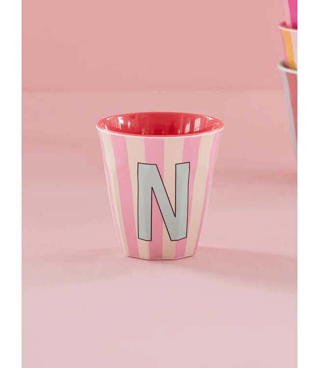 Rice Letter Beker Streep N