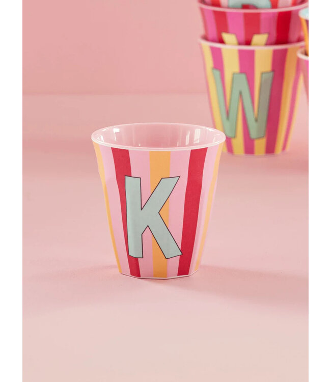 Rice Letter Beker Streep K