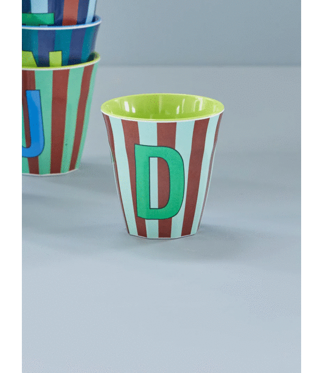 Rice Letter Beker Streep D