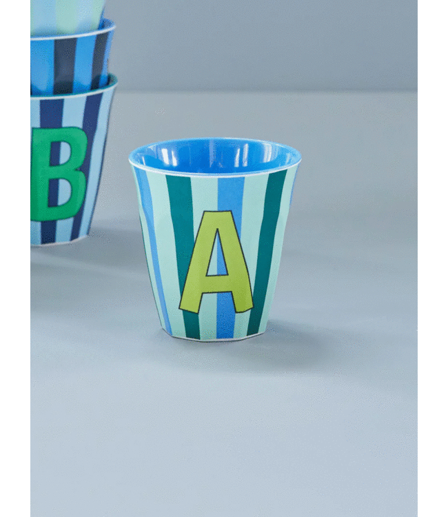 Rice Letter Beker Streep A