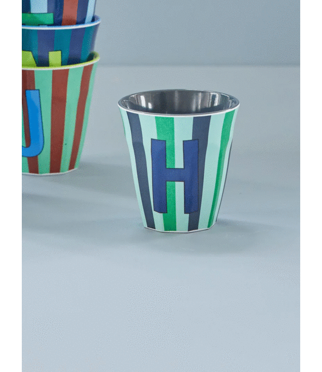 Rice Letter Beker Streep H