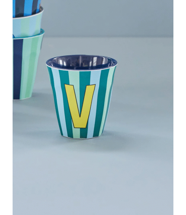 Rice Letter Beker Streep V