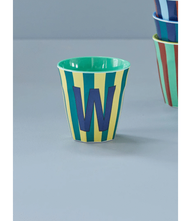 Rice Letter Beker Streep W