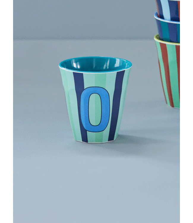 Rice Letter Beker Streep O