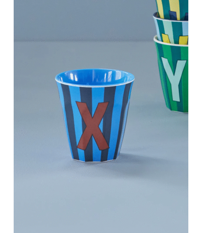 Rice Letter Beker Streep X