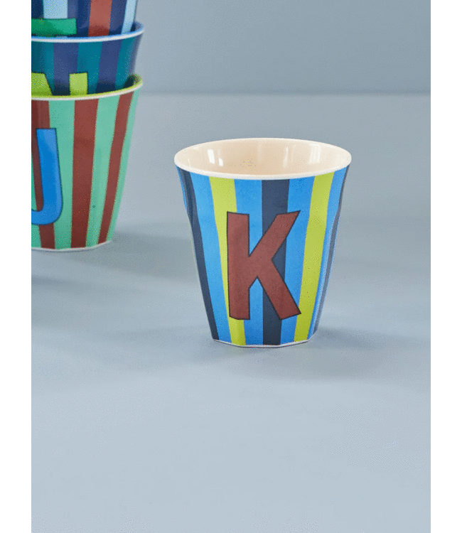 Rice Letter Beker Streep K