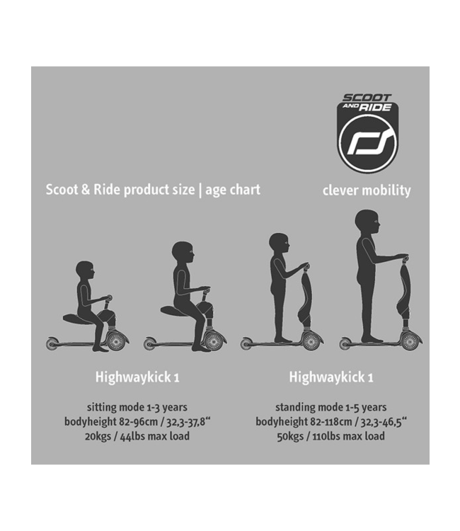 Scoot & Ride Highwaykick 1-Rose
