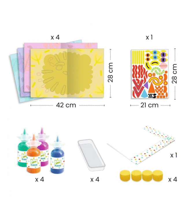Djeco Symmetrisch Verven