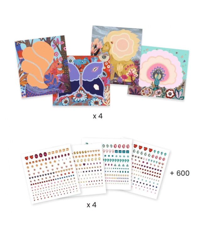 Djeco Artistic Strass Pauw