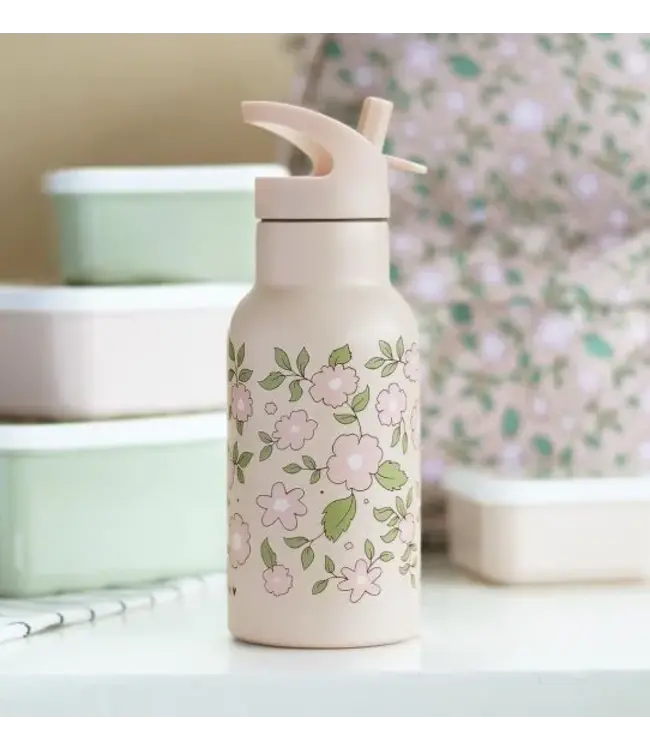 ALLC Rvs Drinkfles Bloesem Roze