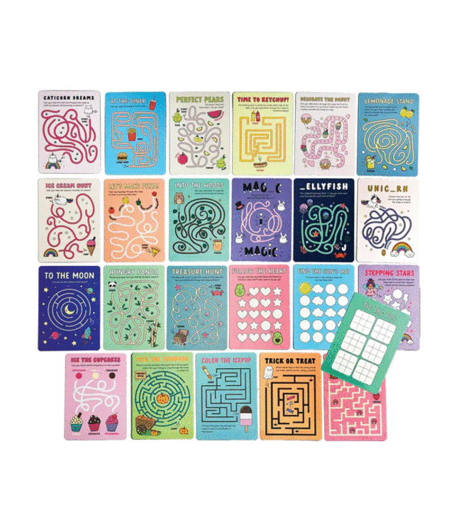 Ooly Mini Doolhoven Activiteitenkaarten