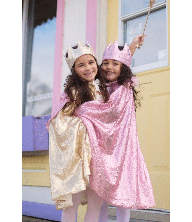 Great Pretenders Cape Glitter Roze