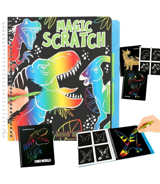Depesche Magic Scratch Dino