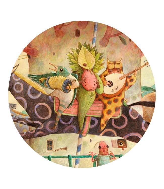 Djeco Puzzel Wonderful Ride -100