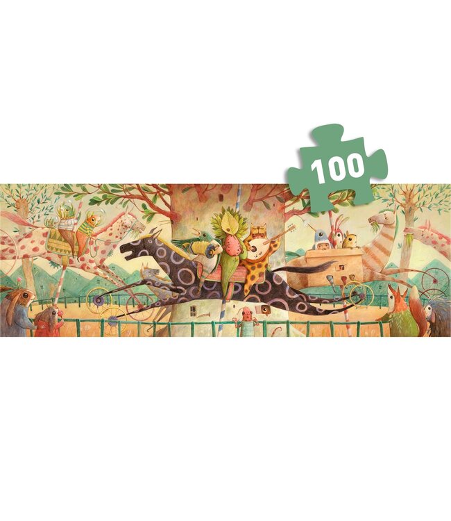 Djeco Puzzel Wonderful Ride -100