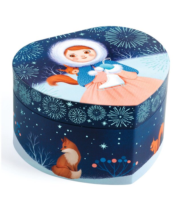 Djeco Muziek Doos Schaatster