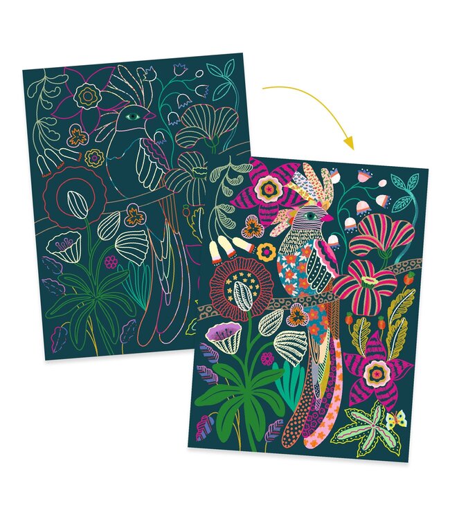 Djeco Scratch Tijger