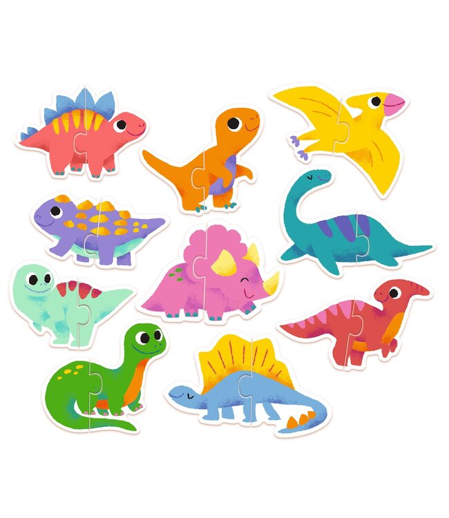 Djeco Puzzel Duo Dino-10
