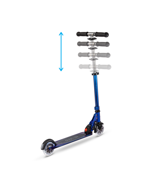 Micro-Step Sprite Blauw / Paars LED