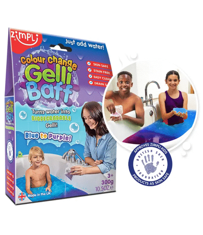 Zimpli Gelli Baff Colour Change Blauw/Paars