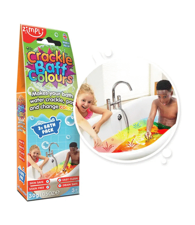 Zimpli Crackle Baff Colours