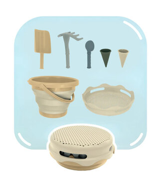 CompacToys 7 in 1 Strandset Beige