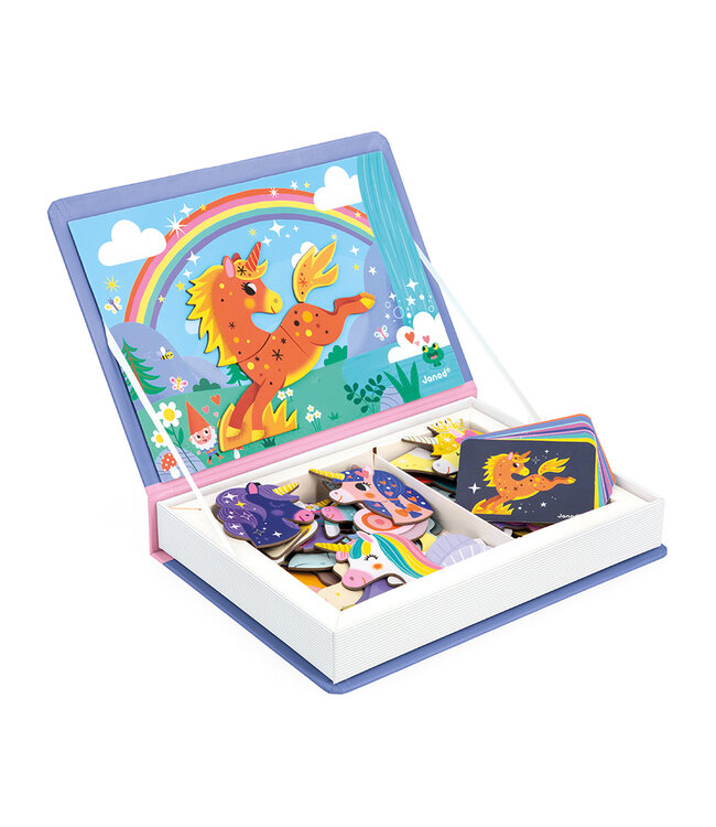 Janod Magneetboek Unicorn