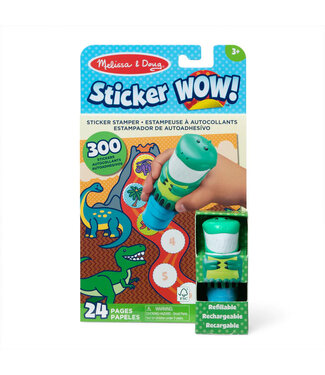 Sticker Wow Dino