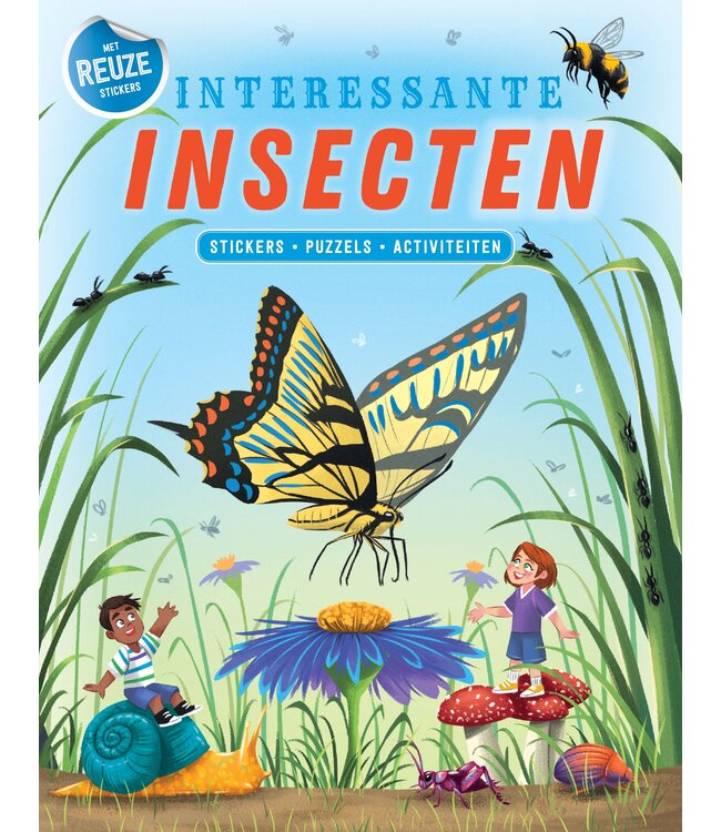 Rebo Interessante Insecten-Stickers
