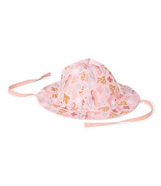 Little Dutch Swim Reversible Hat Ocean Pink